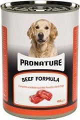 Pronature Parça Sığır Etli 400 gr Yetişkin Konserve Köpek Maması