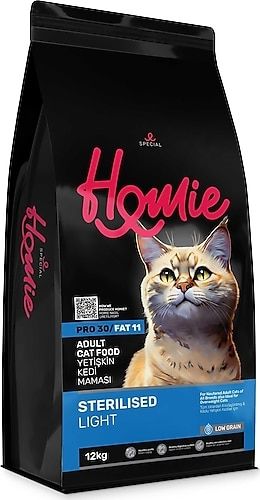 Homie Special Tavuklu 12 kg Kısırlaştırılmış Yetişkin Kedi Maması