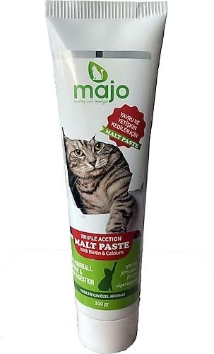 Majo Tüy Yumağı Önleyici 100 ml Kedi Malt Macunu