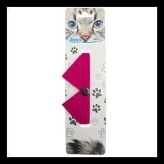 Jooys Kadife Zilli Fularlı Kedi Boyun Tasması Hardal Jooys Kadife Zilli Fularlı Kedi Boyun Tasması Hardal Pembe