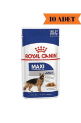 Royal Canin Maxi Adult 140 gr 10'lu Yetişkin Köpek Yaş Maması