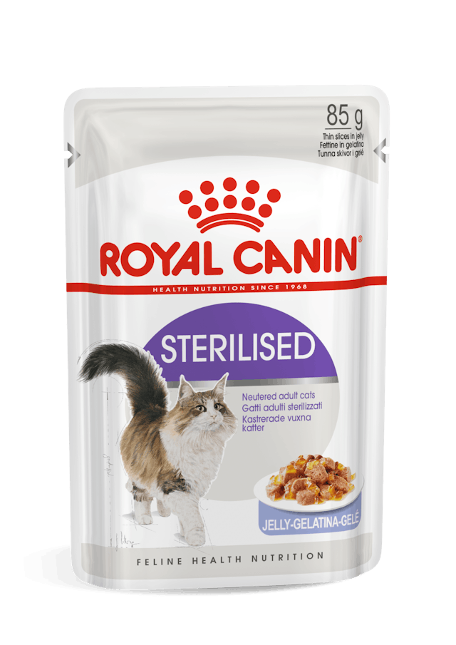 Royal Canin Sterilised Jelly Pouch Kısırlaştırılmış Kedi Maması 85grx12 Adet