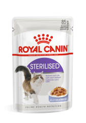 Royal Canin Sterilised Jelly Pouch Kısırlaştırılmış Kedi Maması 85grx12 Adet