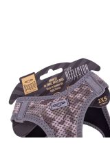 Havalı Dokuma Reflektörlü Küçük Irk Göğüs Tasması Camo 26-30 Cm(ARG-2XS)