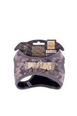 Havalı Dokuma Reflektörlü Küçük Irk Göğüs Tasması Camo 26-30 Cm(ARG-2XS)