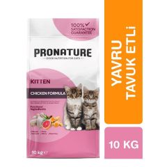 Pronature Tavuklu ve Pirinçli 10 kg Yavru Kedi Maması