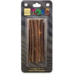Matatabı İçerıklı Kaplamalı Çubuk Kedı Oyuncağı 12 Cm 6 Lı