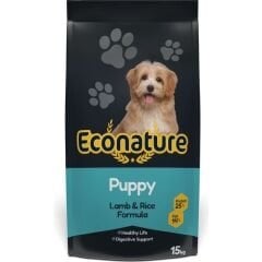 Econature Plus Puppy Kuzu Etli Ve Pirinçli Yavru Köpek Maması 15 Kg