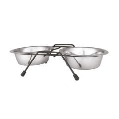 Oripet Ddwf2Bcp 1Qt Ayaklı İkili Krom Mama Kabı
