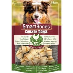 SmartBones Chicken Mini 18'li Köpek Ödülü