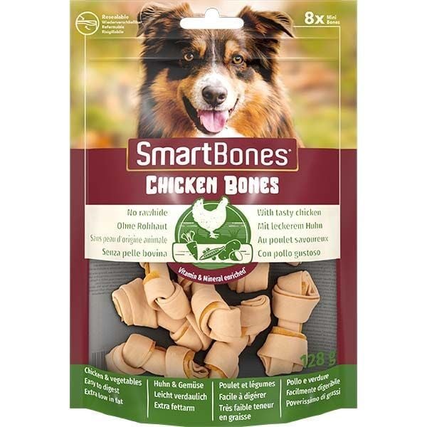 SmartBones Chicken Mini 8'li Köpek Ödül Kemiği