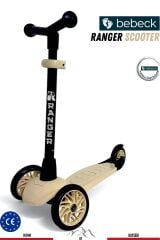 Baby2Go Racer Sarı Işıklı 3 Tekerlekli Çocuk Scooter