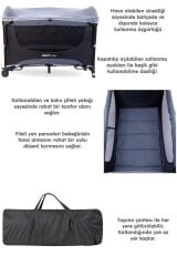 Kraft Siena Light Grey 70x110 cm Oyun Parkı