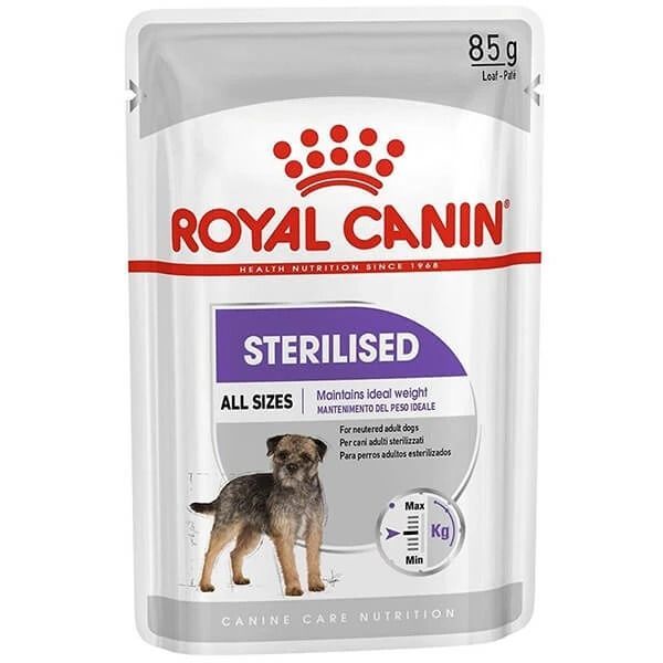 Royal Canin Sterilised Pouch Konserve Köpek Maması 85 gr