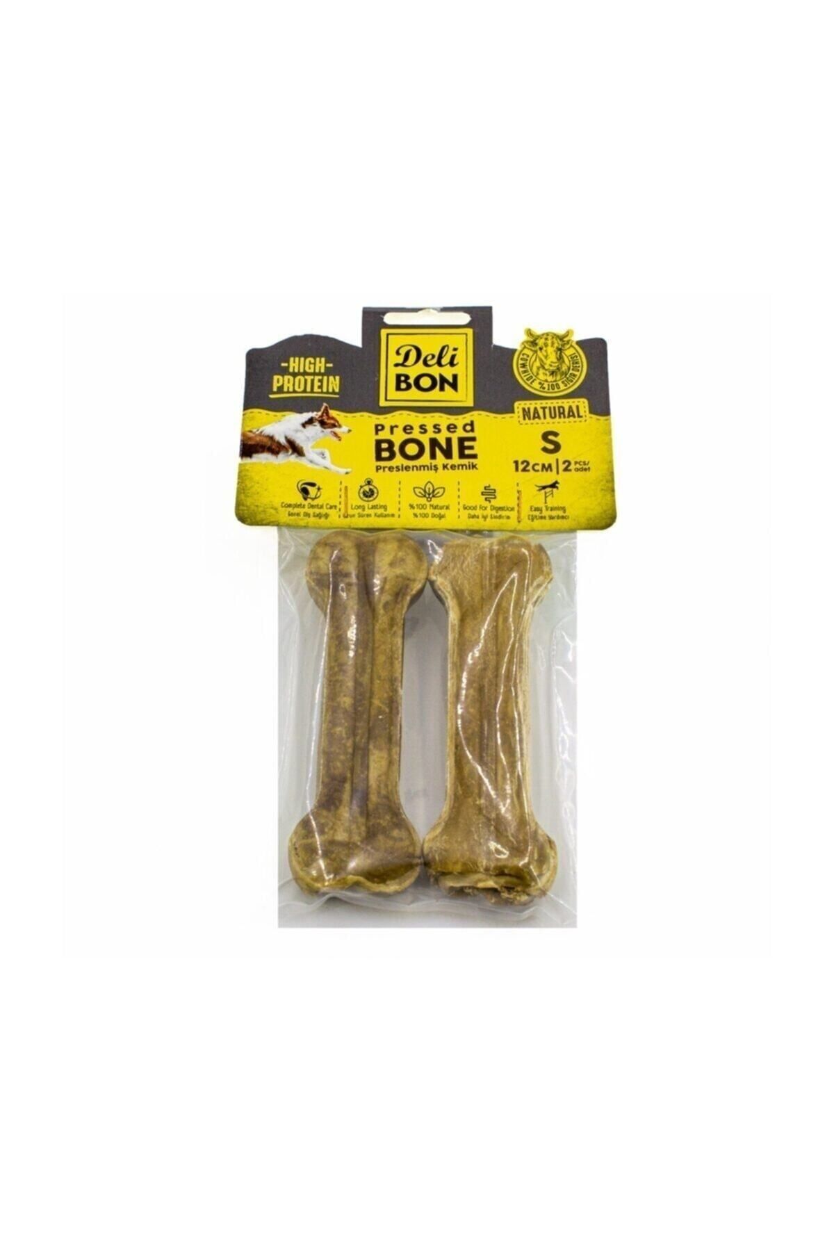 Deli Bon Deri Pres Kemik 12 Cm S Boy 2 Li Paket Naturel