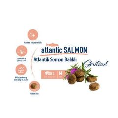 Happy Cat Sterilised Atlantik Lachs Somonlu 10 kg Yetişkin Kedi Maması