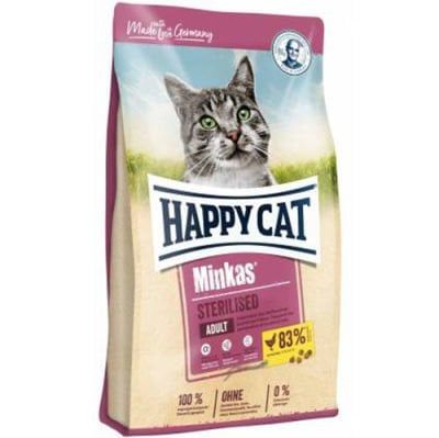 Happy Cat Minkas Sterilised Tavuklu 10 kg Kısırlaştırılmış Yetişkin Kedi Maması
