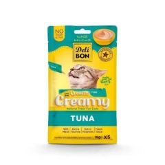 Delibon Creamy Ton Balıklı Sıvı Kedi Ödül Maması 1 Adet (Paket)