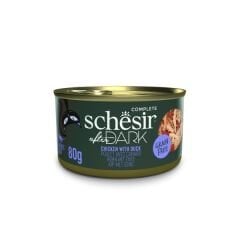Schesir After Dark Sos içinde Tavuk ve Ördekli Tahılsız Yetişkin Kedi Konservesi 80gr