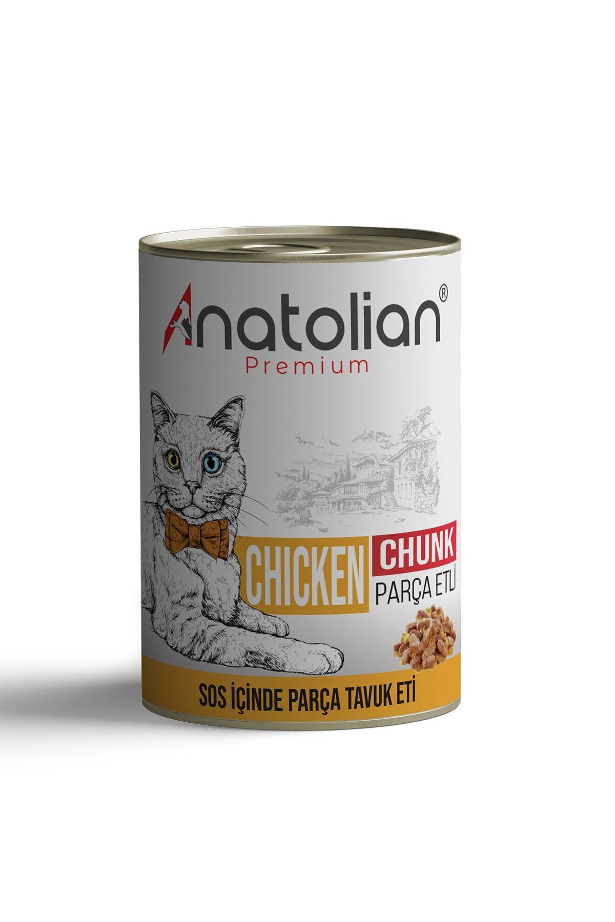 Anatolian Premium Adult Chicken Tavuklu Yetişkin Kedi Konserve 400 gr