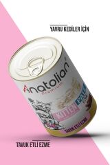 Anatolian Premium Kitten Chicken Pate Tavuklu Ezme Yavru Kedi Konservesi 400 gr