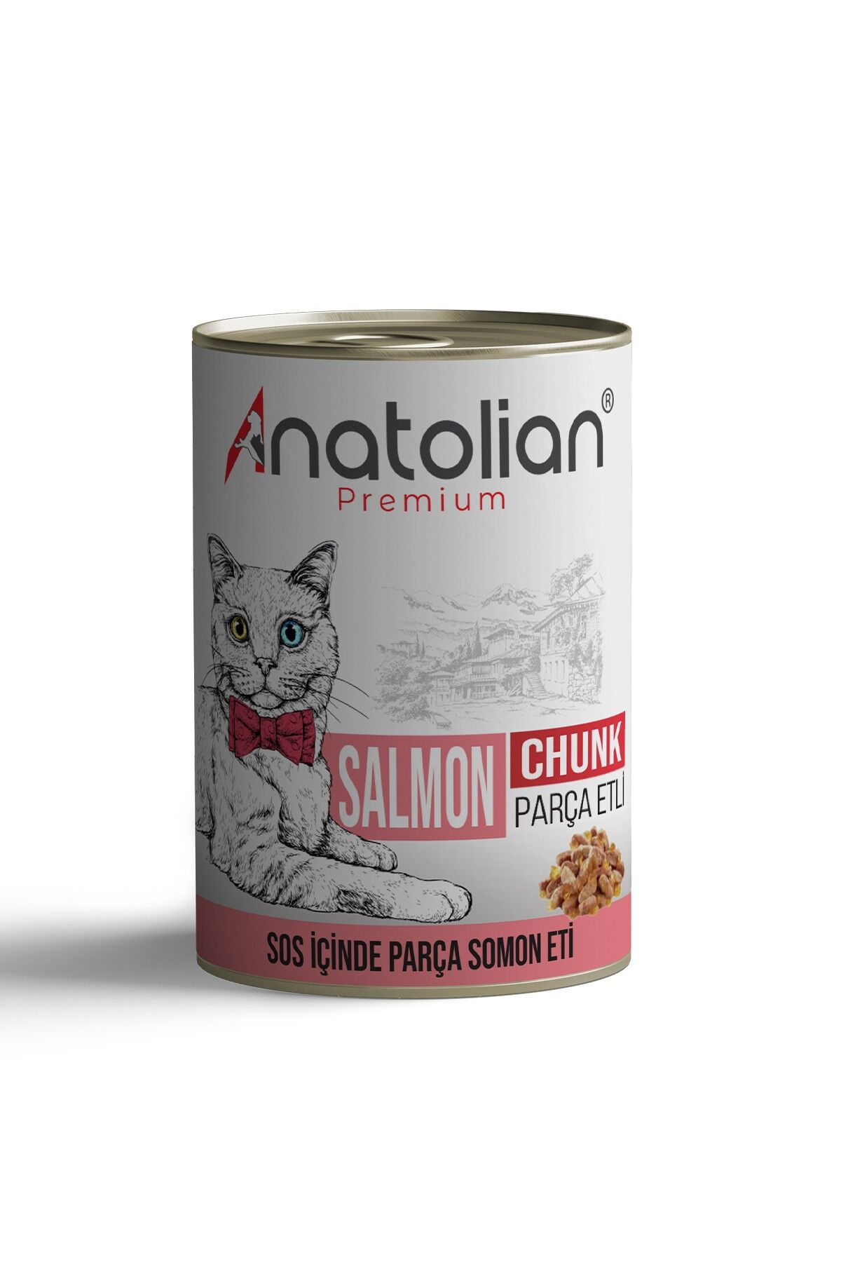 Anatolian Premium Adult Salmon Somonlu Parça Etli Yetişkin Köpek Konservesi 400 gr