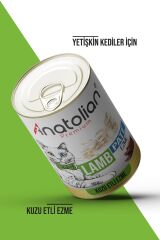 Anatolian Premium Adult Lamb Pate Kuzulu Yetişkin Ezme Kedi konservesi 400 gr