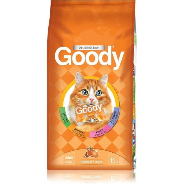 Goody Tavuklu 15 kg Yetişkin Kedi Maması
