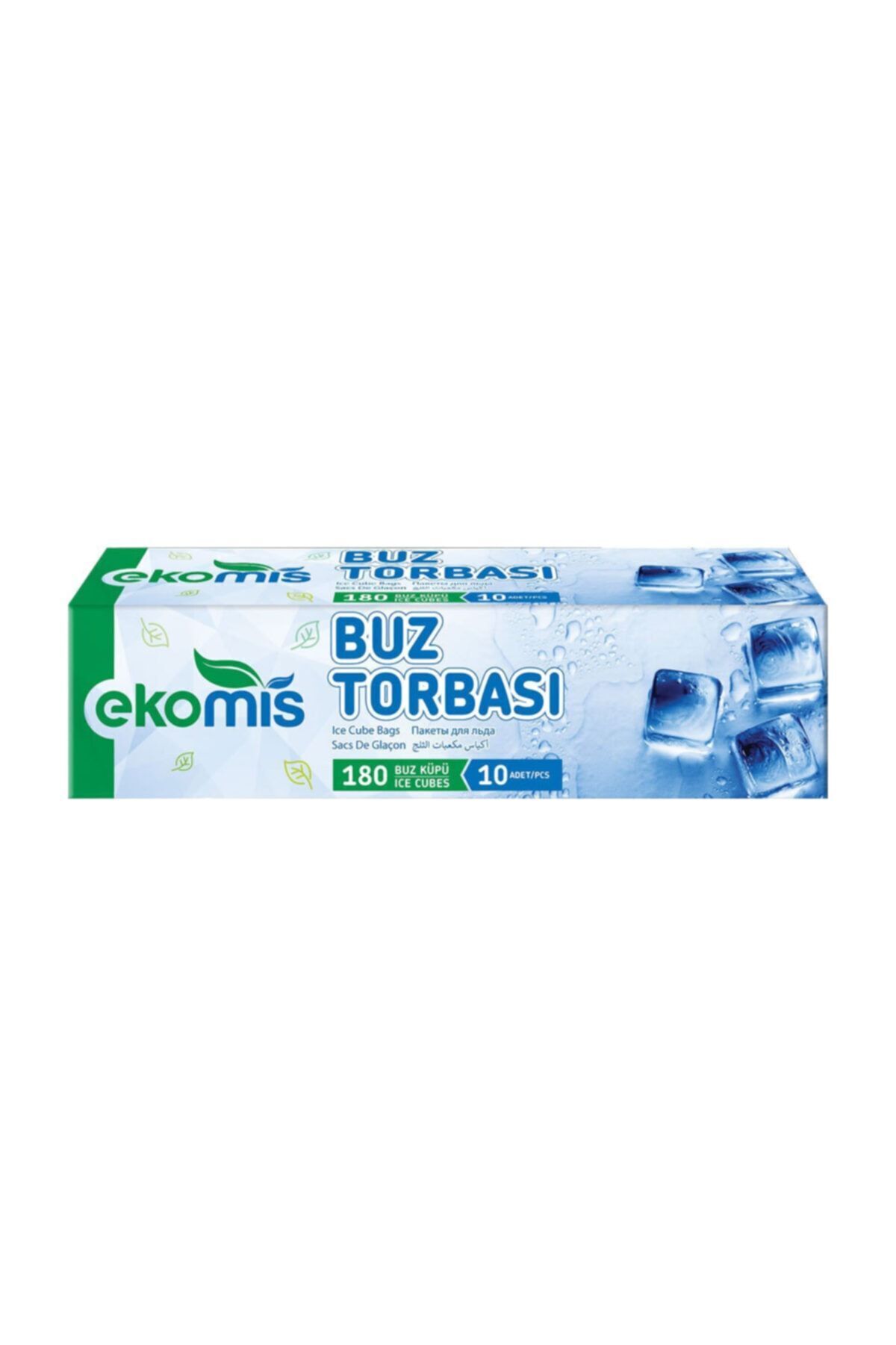 EKOMİS Genel Buz Torbası 180 Buz Küpü