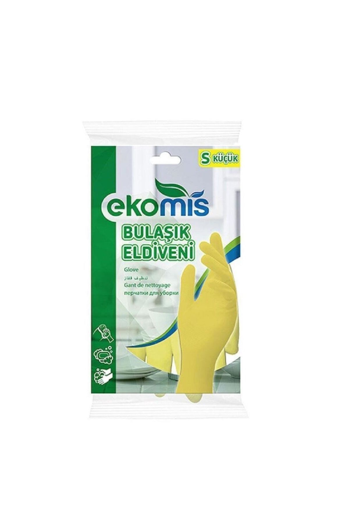Ekomis Bulaşık Eldiveni Küçük Boy