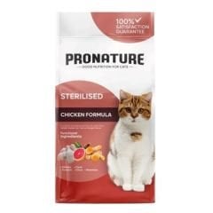Pronature Tavuklu ve Pirinçli 10 kg Kısırlaştırılmış Kedi Maması
