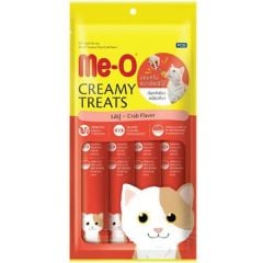 Meo Kremalı Yengeçli Kedi Sıvı Ödül Maması 4x15 gr