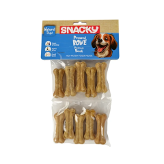 Snacky Natural Preslenmiş Yüksek Proteinli Köpek Çiğneme Kemiği 110 gr
