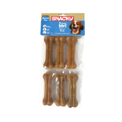 Snacky Natural Preslenmiş Yüksek Proteinli Köpek Çiğneme Kemiği 165 gr
