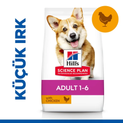 Hills Small & Mini Adult Tavuklu Köpek Maması 6 Kg