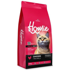 Homie Premium Tavuklu Yetişkin Kedi Maması 15 Kg