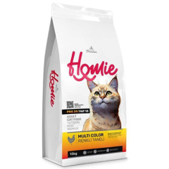 Homie Pro29 Renkli Taneli Yetişkin Kedi Maması 15 Kg