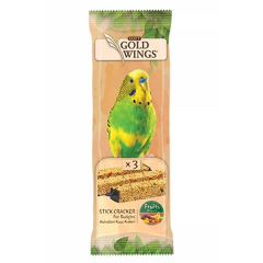Gold Wings Meyveli Muhabbet Kuşu Krakeri 3 Adet