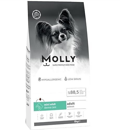 Molly Küçük Irk Hipoalerjenik Somonlu Yetişkin Köpek Maması 2kg