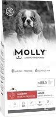 Molly Kuzu Etli 8 kg Küçük Irk Yetişkin Köpek Maması