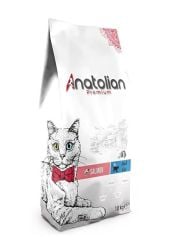Anatolian Premium Somonlu 10 kg Yetişkin Kedi Maması