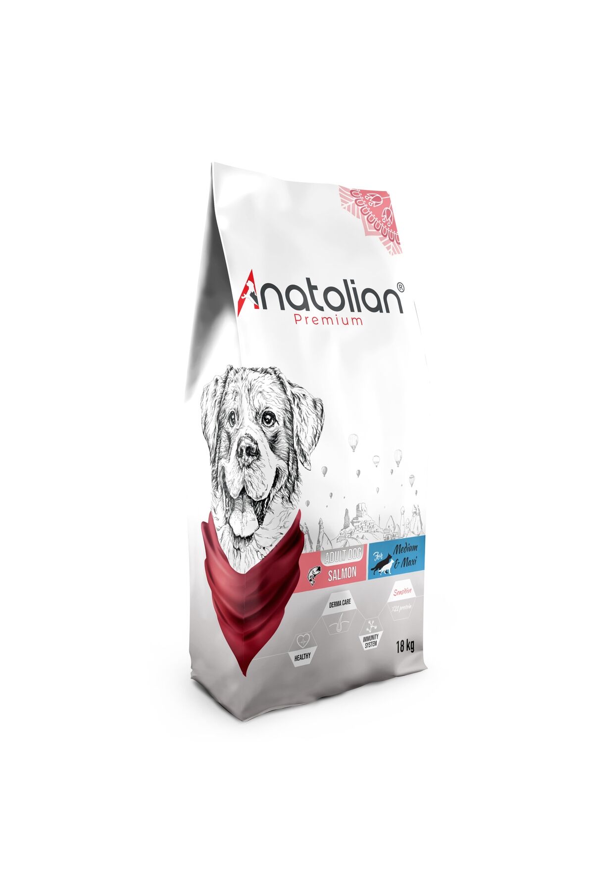 Anatolin Premium Somonlu Yetişkin Köpek Maması 18 Kg