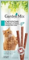 Gardenmix Somonlu 3x5 gr Kedi Stick Ödül Maması