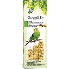 Garden Mix Meyveli Vitaminli Muhabbet Kuşu Krakeri 3Lü