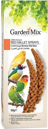 Gardenmix Platin Kırmızı Dal Darı