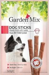Gardenmix Kuzu Etli 3x11 gr Stick Köpek Ödül Maması