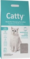 Catty Marsilya Sabunu Kokulu 10 lt Bentonit Kedi Kumu