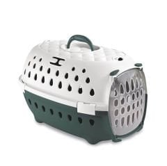 Stefan Travel Chic Kedi ve Köpek Taşıma Yeşil Beyaz 50x34,5x32