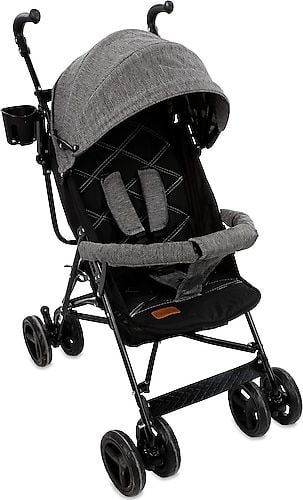 Baby2Go Verona Koyu Gri Baston Bebek Arabası
