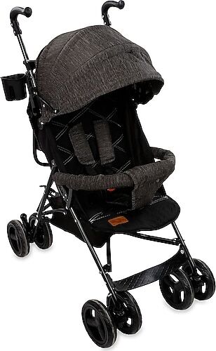 Baby2Go Verona Baston Bebek Arabası Koyu Gri